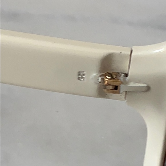 Dior “glossy” oversized sunglasses in off white - Picture 10 of 12